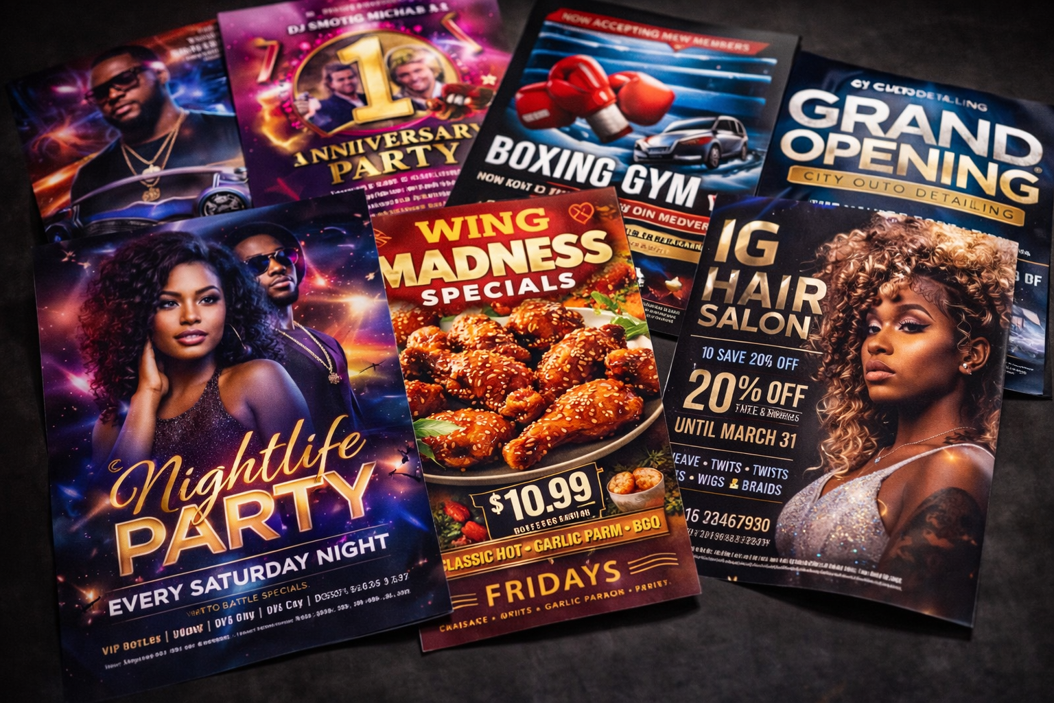 Flyer design service